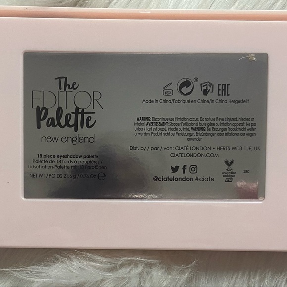 Ciate London The Editor Palette New England - Picture 2 of 5